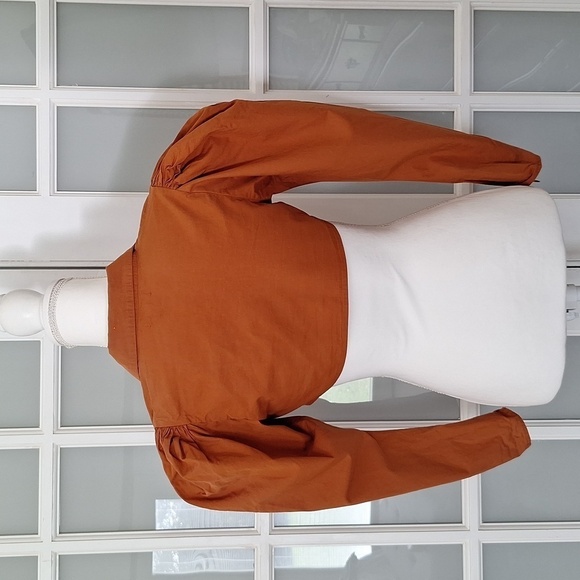 We Wore What Bisou Burnt Orange Top - Picture 4 of 16